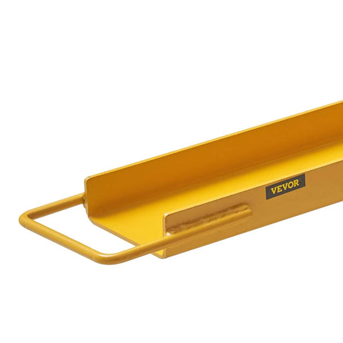 Heavy Duty 84 Inch Forklift Extensions For 4.3 Inch Forks, 4.5 Inch Inside Width, 1 Pair Steel Pallet Fork Extensions For Lift Trucks