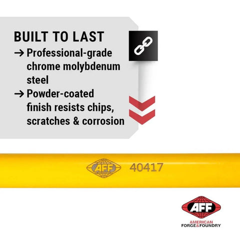 Torque Limiting Extension, 1" Drive, 175 ft/lbs, Yellow, 40417 with durable chrome molybdenum steel and powder-coated finish.