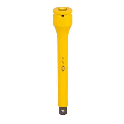 Yellow Torque Limiting Extension, 3/4" Drive, 475 ft/lbs, 40309 shown vertically against white background