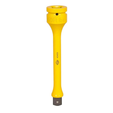Yellow Torque Limiting Extension, 1" Drive, 400 ft/lbs, Model 40409