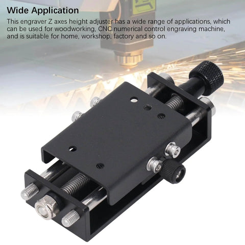 Z Axis Screw Slide Table Linear Actuator for Engraving Machines, High Precision Stainless Steel, for CNC Router Parts, close-up view
