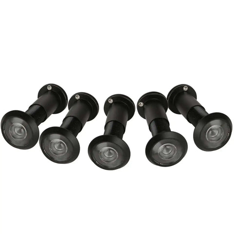 4 Pack Door Viewers Peepholes With 200 Degree Wide Angle HD Lens No Brainer Install Includes 16mm Drill Bit For 1.5 To 2.375 Inch Doors