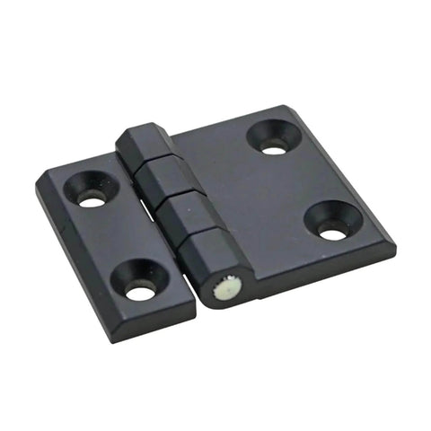 T Hinges Zinc Alloy Heavy Duty Bearings Asymmetric Door Hinges For Industrial Machinery Equipment 1 Piece, black hinge
