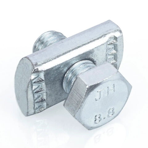 20 pack channel nut and bolt set delivers fast, secure strut mounting with zinc-plated 1/2 x 15/16 inch bolts and nuts