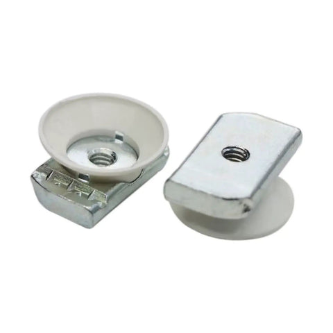 Durable zinc plated cone nut for strut channel installations delivers fast, secure 1/4-20 fastening with strong corrosion resistance