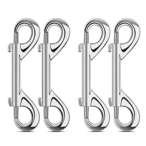 3.5 Inch Double Ended Snap Hooks 110lbs Zinc Alloy Heavy Duty Bolt Snap Clips