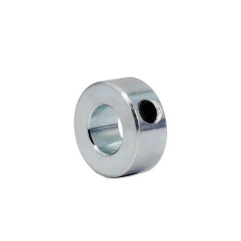 Durable zinc plated steel half inch bore shaft collar set delivers secure, vibration-resistant shaft locking for gearboxes
