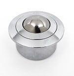 1-1/2" Heavy Duty Machined Steel Drop-in Ball Transfer Unit 551 lbs