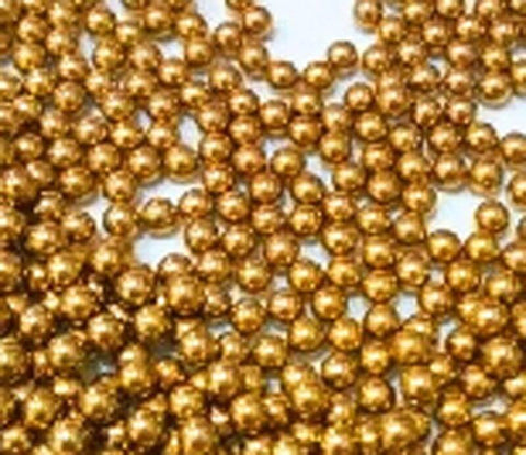 10-Pack Bearing Balls 1mm = 0.039"es Diameter Loose Solid Bronze/brass