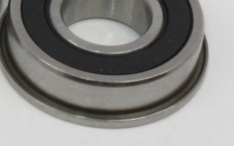 10-Pack Flanged Bearings FR2-5-2RS Sealed 1/8" x 5/16x9/64 inch Bearings