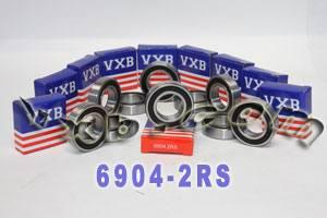 Roulements à billes 6904-2RS 10-Pack 20x37x9mm