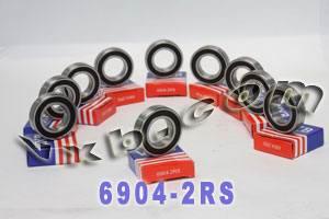 Roulements à billes 6904-2RS 10-Pack 20x37x9mm