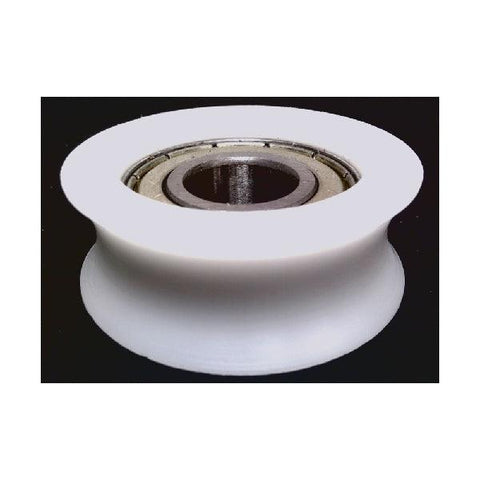 Palisseau d’alésage 12 mm - Poulie ronde de 37 mm Rail à rail en V 12x37x14 mm