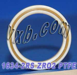 Palier ZrO2 1634-2RS entièrement scellé en céramique 3/4x1x5/32 pouce