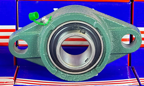 1 1/4" Bearing UCFL206-20 - 2-Bolt Flanged Cast Housing Mounted Bearing