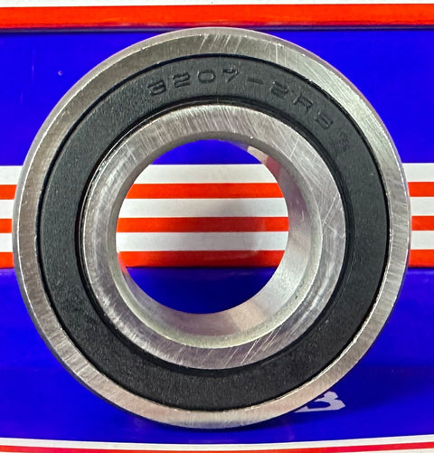 3207-2RS Bearing - Angular Contact - Sealed 35x72x27mm