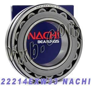 22214EXW33 Nachi Roller Bearing Japan 70x125x31 Spherical Bearing