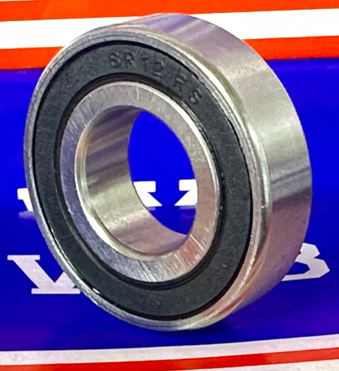 Roulement en acier inoxydable SR12-2RS scellé de 3/4 » x 1-5/8 » x 7/16 »