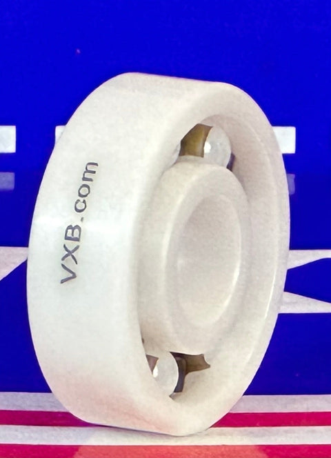 608-ZrO2 roulement à billes ouvertes en céramique complète - Cage en nylon ID 8 mm de diamètre extérieur 22 mm de largeur 7 mm