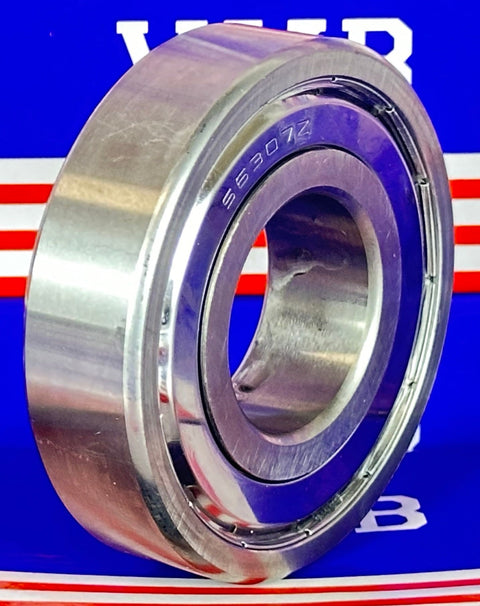 S6307ZZC4 roulement à billes en acier inoxydable 35x80x21 mm