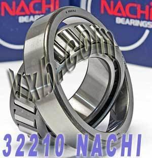 32210 Nachi Tapered Roller Bearing Japan 50x90x23mm