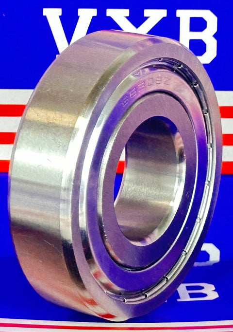 S6306ZZC4 roulement à billes en acier inoxydable 30x72x19mm