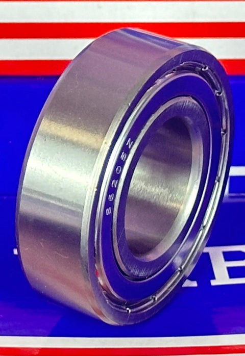 S6205ZZC4 roulement à billes en acier inoxydable 25x52x15mm