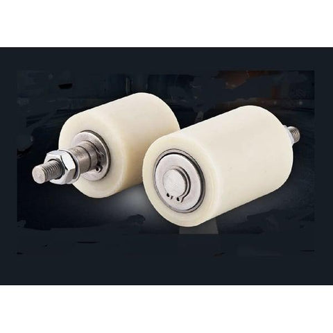 40x45mm Sliding Guide/Track Wheel Bolt & Nut Mounting