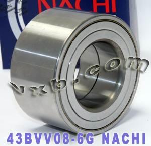 43BVV08-6GCS123 Nachi Automotive Hub Bearing Japan 43x82x45 Bearing