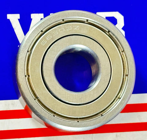 S6303ZZC4 roulement à billes en acier inoxydable 17x47x14mm