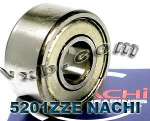 5201ZZE Nachi Angle Contact Bearing - Double rangée - 12x32x15,9 Bearing