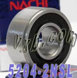 5204-2NSL Nachi Angle Contact Bearing - Double rangée - Roulement 20x47x20,6