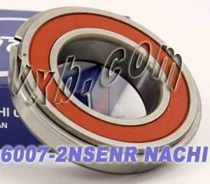 6007-2NSENR Nachi Bearing Sealed C3 Snap Ring Japan 35x62x14 Bearing
