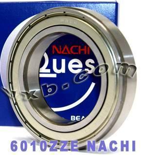 6010ZZE Nachi Bearing 50x80x16 Shielded C3 Japan