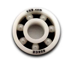 608-ZrO2 roulement à billes ouvertes en céramique complète - Cage en nylon ID 8 mm de diamètre extérieur 22 mm de largeur 7 mm
