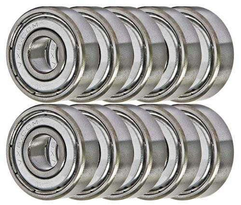 Roulements à billes 608ZZ 10-pack 8x22x7mm