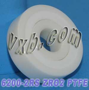 6200-2RS Palier entièrement céramique scellé 10x30x9 ZrO2