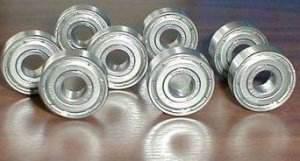 Paquet de 10 6201ZZ Premium Bearing - Blindé