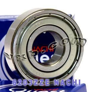 6203ZZE Nachi Bearing Shielded C3 Japon 17x40x12mm