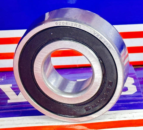 6204-2RS Sealed Bearing 20x47x14mm