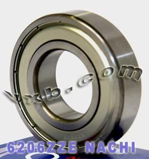 6206ZZE Nachi Bearing Shielded C3 Japon 30x62x16mm