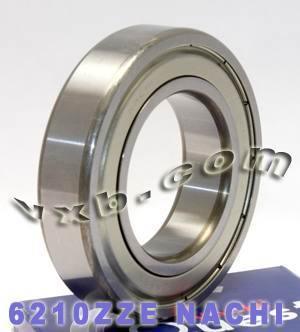 6210ZZE Nachi Bearing Shielded C3 Japan 50x90x20mm