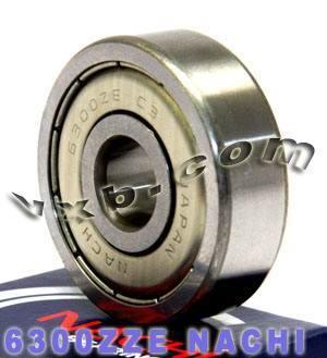 6300ZZE Nachi Bearing Shielded C3 Japan 10x35x11mm