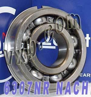 6307NR Nachi Bearing Open C3 Snap Ring Japan 35x80x21mm