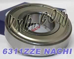 6311ZZE Nachi Bearing Shielded C3 Japan 55x120x29mm