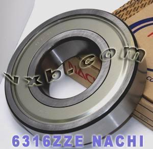 6316ZZE Nachi Bearing Shielded C3 Japan 80x170x39