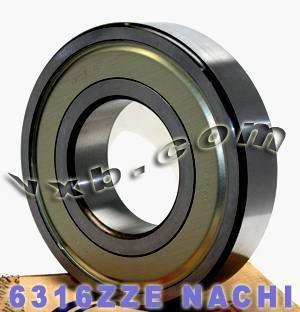 6316ZZE Nachi Bearing Shielded C3 Japan 80x170x39