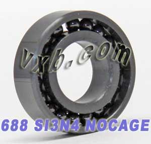 688 Full Complement Full Ceramic Bearing 8x16x5 Si3N4 Miniature Bearing