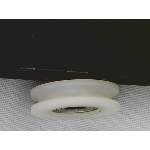 Palissement d’alésage 6 mm - Poulie ronde en nylon de 29 mm, roulement à rouleaux à rainure en U 6x29x8 mm