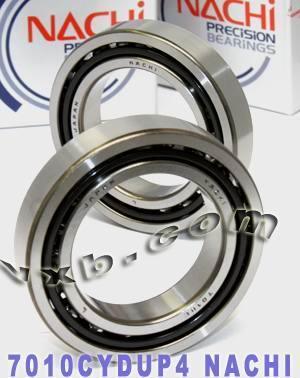 7010CYDUP4 Nachi Angular Contact Bearing 50x80x16 Abec-7 Bearing